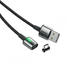 Cablu de date - XO NB103 - Micro-usb - 2.1A - 100cm, Alb