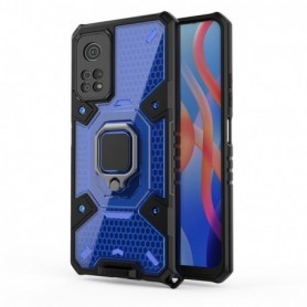 Husa Carcasa Spate pentru Xiaomi Poco M4 Pro - Glaze Glass,  Blue Nebula