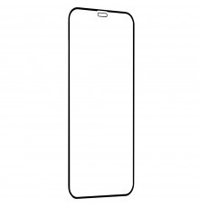 Folie Protectie Ecran pentru iPhone 12 / iPhone 12 Pro - (6,1 inchi) , Sticla securizata, Neagra