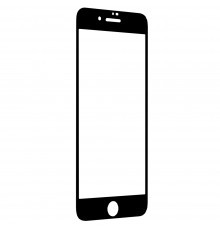 Folie Protectie Ecran pentru iPhone 7 / 8 / SE 2 (2020) - (4,7 inchi) , Sticla securizata, Neagra