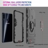 Husa Samsung Galaxy A20S - Armor Ring Hybrid, Neagra