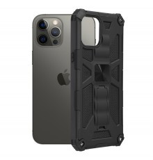Husa Carcasa Spate pentru iPhone 12 Pro Max - HoneyComb Armor, Roz cu Violet