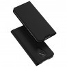 Husa Flip Tip Carte DuxDucis Skin Pro pentru Motorola Moto E7 , Neagra