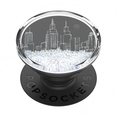 PopSockets Original, Suport Multifunctional - Tidepool Snowglobe Cityscape
