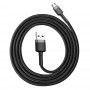 Cablu de date - Baseus Cafule Micro-usb 50cm Grey/black