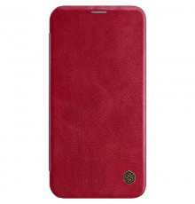 Husa Flip tip carte iPhone 12 Mini - Qin Leather, Nillkin, Albastra