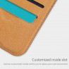 Husa Flip tip carte Oneplus Nord N10 - Qin Leather, Nillkin, Maro
