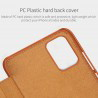 Husa Flip tip carte Xiaomi Poco M3 - Qin Leather, Nillkin, Rosu
