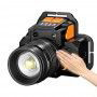 Lanterna de Cap LED 10W - Techsuit (HL-A-01) - Neagra