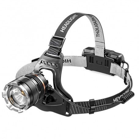 Lanterna de Cap LED P50 - Techsuit (HL-A-03) - Neagra