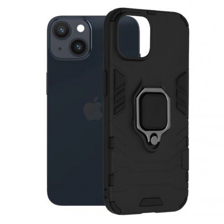 Husa pentru iPhone 14 - Armor Ring Hybrid - Black