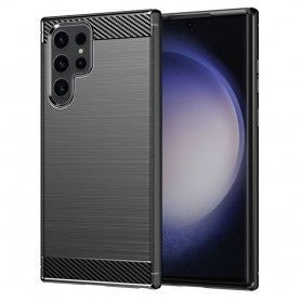 Husa pentru Samsung Galaxy S23 Ultra - Spigen Slim Armor - Neagra