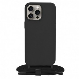 Husa pentru iPhone 15 Pro Max - Techsuit Carbonite FiberShell - Neagra