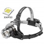 Lanterna de Cap LED P50 - Techsuit (HL-A-03) - Neagra