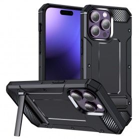 Husa pentru iPhone 15 Pro Max - Supcase Unicorn Beetle XT MagSafe - Neagra Circuit