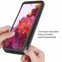 [PACHET 360] - Husa Defense360 + Folie de protectie - Samsung Galaxy S21 FE , Neagra