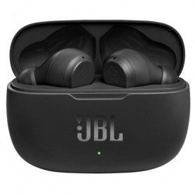 Casti in-ear Bluetooth cu microfon TWS - JBL (Wave 200) - Negru Oem - 1