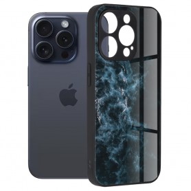 Husa pentru iPhone 15 Pro - Techsuit SoftFlex - Sea Albastra