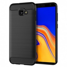 Husa Tpu Carbon pentru Samsung Galaxy J4+ Plus - J415, Neagra  - 1