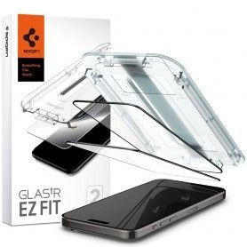 Folie pentru iPhone 15 Pro (set 2) - Ringke Easy Slide Tempered Glass - Clear