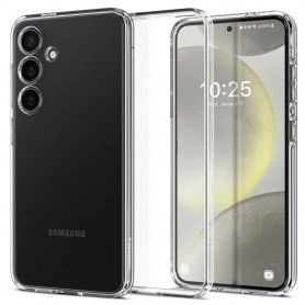 Husa pentru Samsung Galaxy S24 - Techsuit Luxury Glitter MagSafe - Argintie