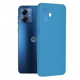 Husa pentru Motorola Moto G14 - Techsuit CamGuard Pro - Albastra