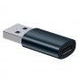 Adaptor USB 3.1 Male la Type-C Female - Baseus Ingenuity Series (ZJJQ000103) - Albastru