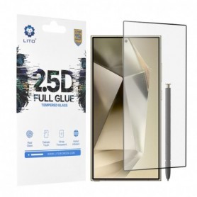 Folie pentru Samsung Galaxy S24 Ultra (set 2) - Spigen Glas.tR EZ FIT - Privacy
