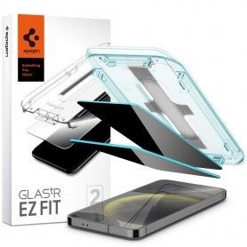 Folie pentru Samsung Galaxy S24 Plus - Displex Real Glass Privacy Full Cover - Negru