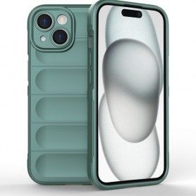 Husa pentru iPhone 15 Plus - Techsuit Luxury Glitter MagSafe - Neagra