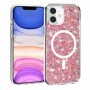 Husa pentru iPhone 11 - Techsuit Sparkly Glitter - Roz