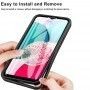 [PACHET 360] -  Husa pentru Samsung Galaxy A14 4G / A14 5G + Folie - Techsuit ColorVerse 360 Series - Roz