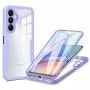 [PACHET 360] -  Husa pentru Samsung Galaxy A25 5G + Folie - Techsuit ColorVerse 360 Series - Mov