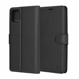 Husa pentru iPhone 11 Pro Max - Techsuit Leather Folio - Neagra