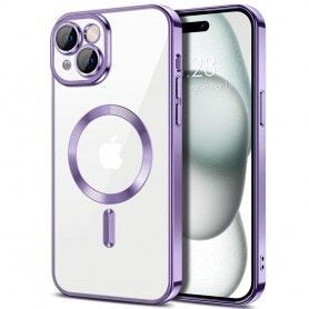 [PACHET 360] -  Husa pentru iPhone 15 + Folie - Techsuit ColorVerse 360 Series - Albastra
