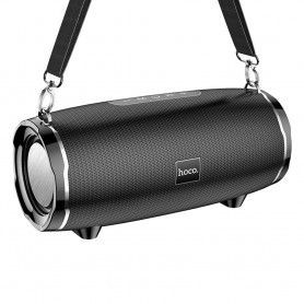 Boxa portabila HOCO Wireless (HC2 Xpress), cu lumina ambientala, Bluetooth 5.0, 2x5W, Neagra