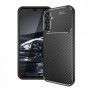 Husa pentru Samsung Galaxy A14 4G / A14 5G - Techsuit CarbonFiber - Neagra