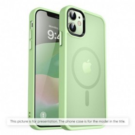 Husa pentru iPhone 15 Pro - Techsuit Luxury Crystal MagSafe - Light Verde