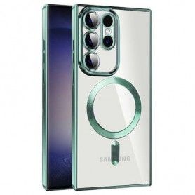 Husa pentru Samsung Galaxy S24 Ultra - Techsuit Luxury Glitter MagSafe - Deep Verde