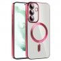 Husa pentru Samsung Galaxy S24 - Techsuit Luxury Crystal MagSafe - Rosie