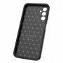 Husa pentru Samsung Galaxy A14 4G / A14 5G - Techsuit CarbonFiber - Neagra