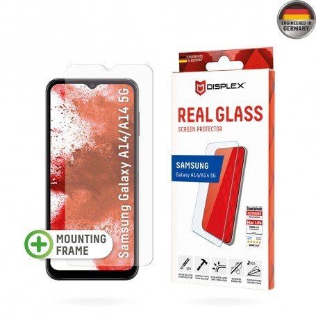 Folie pentru Samsung Galaxy A14 4G / A14 5G - Displex Real Glass 2D - Clear