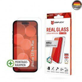 Folie pentru iPhone 15 Pro Max (set 2) - Ringke Easy Slide Tempered Glass - Clear
