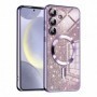 Husa pentru Samsung Galaxy S24 - Techsuit Luxury Glitter MagSafe - Light Mov