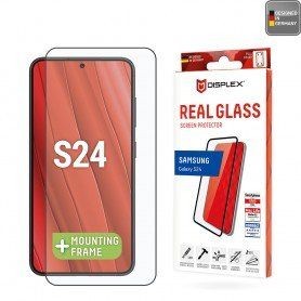Folie pentru Samsung Galaxy S24 - Displex Real Glass Full Cover - Negru