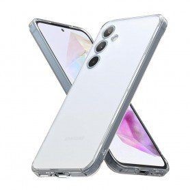 Husa pentru Samsung Galaxy A35 5G - Techsuit Shockproof Clear Silicone - Clear
