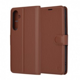 Husa pentru Samsung Galaxy A35 5G - Techsuit Leather Folio - Maro