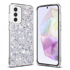 Husa pentru Samsung Galaxy A35 5G - Techsuit Sparkly Glitter - Mov