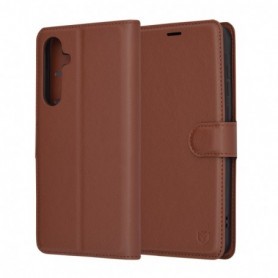 Husa pentru Samsung Galaxy A55 5G - Techsuit Leather Folio - Maro