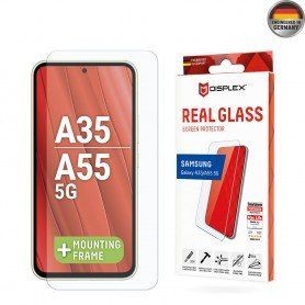 Folie pentru Samsung Galaxy A35 5G / A55 5G - Displex Real Glass Full Cover - Negru
